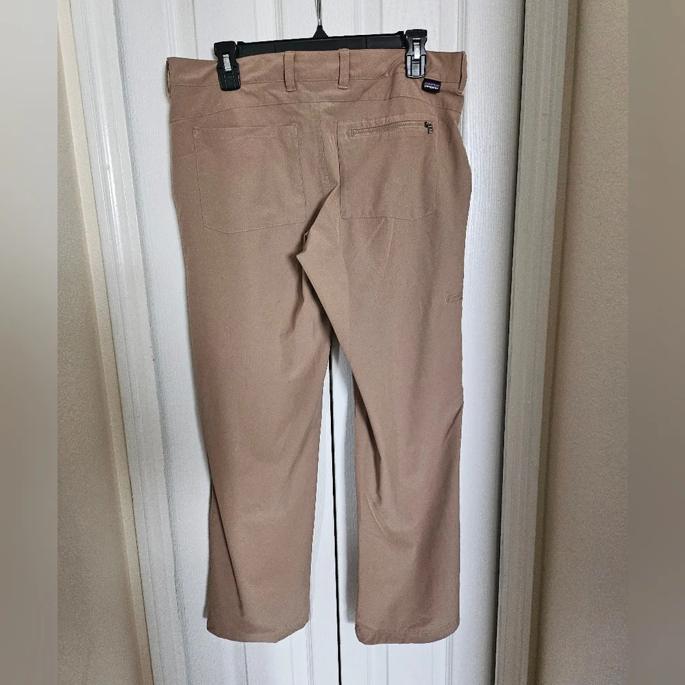 Patagonia Women's Straight Leg Pants in Khaki